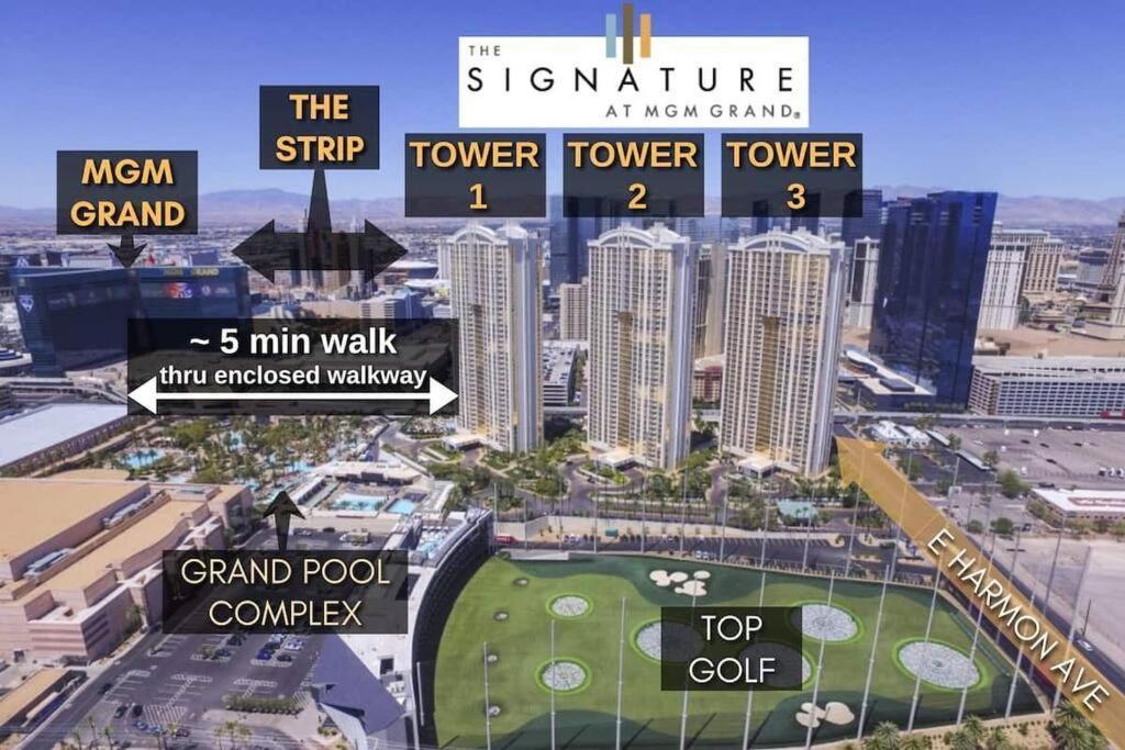 11Th Floor Mgm Signature Studio:Strip View, No Fee Las Vegas Zewnętrze zdjęcie