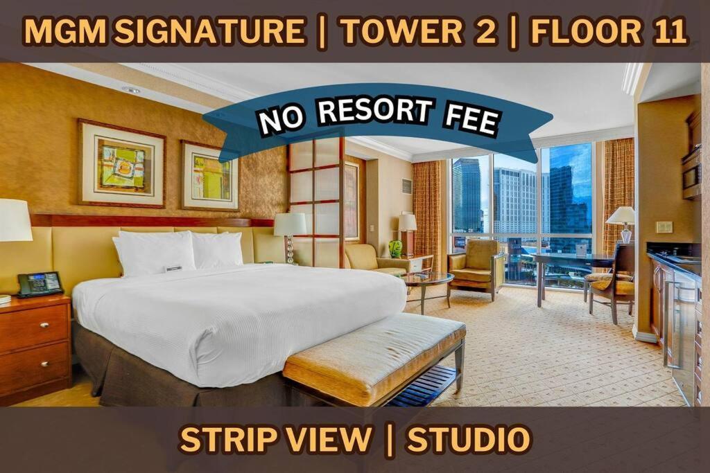 11Th Floor Mgm Signature Studio:Strip View, No Fee Las Vegas Zewnętrze zdjęcie